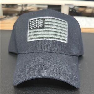 Black American Flag Cap